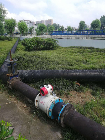 聯測電磁流量計現場應用